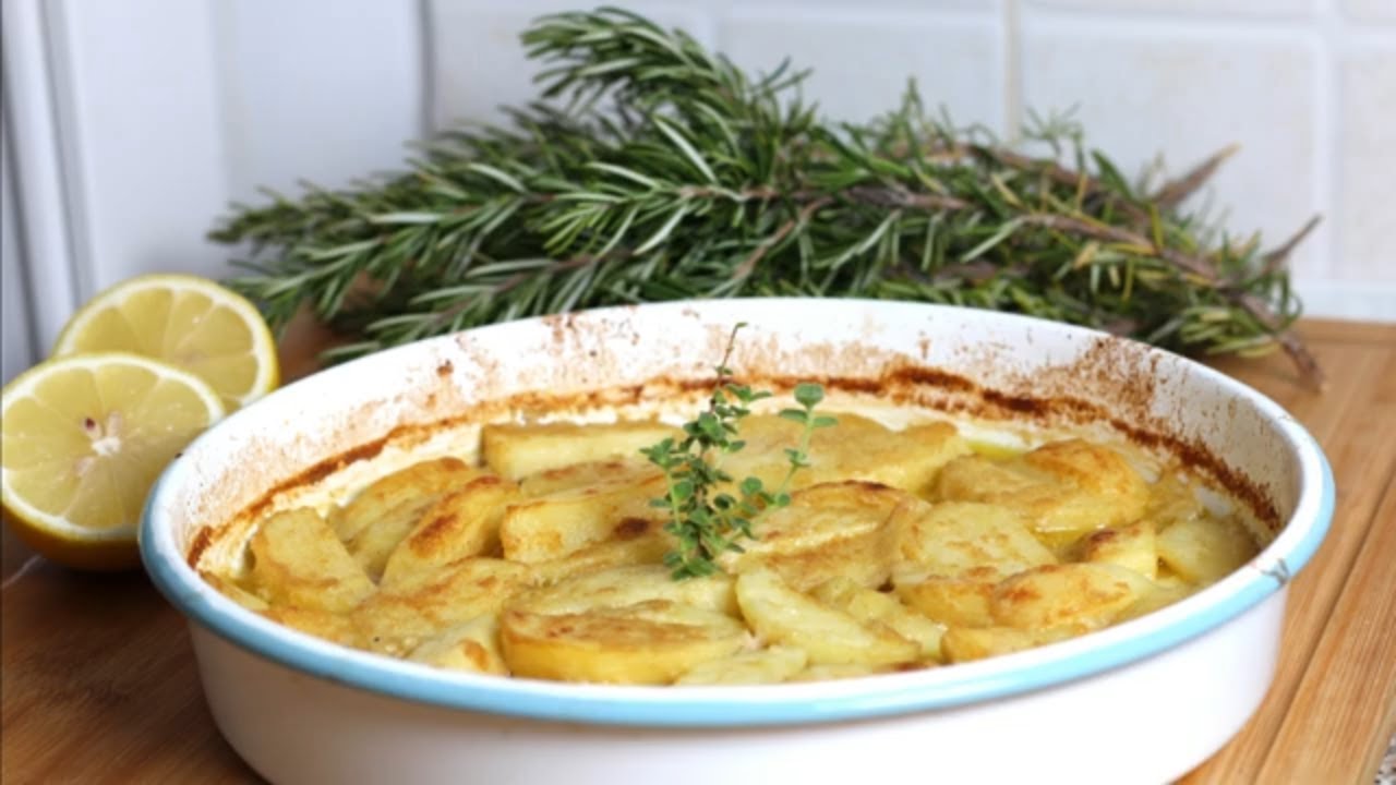 Быстро и вкусно: 👌 Греческий лимонный картофель менее чем за 30 минут