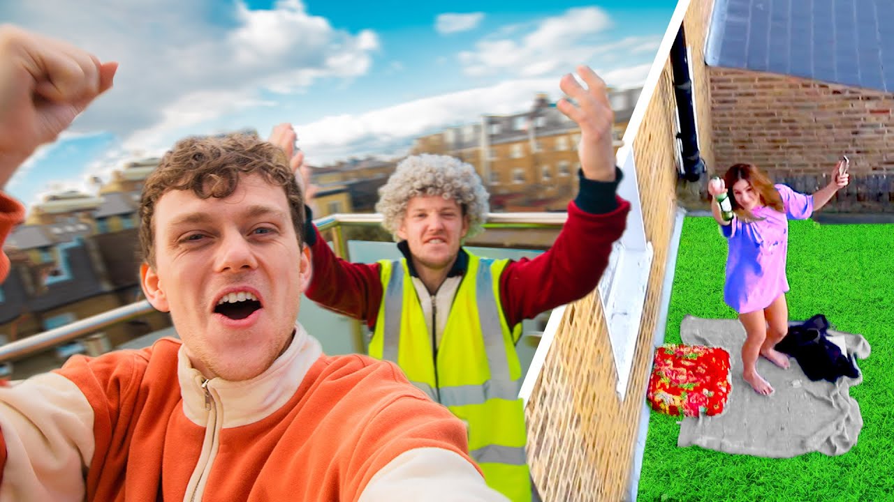 We Surprised our Neighbours with a rooftop party in Quarantine