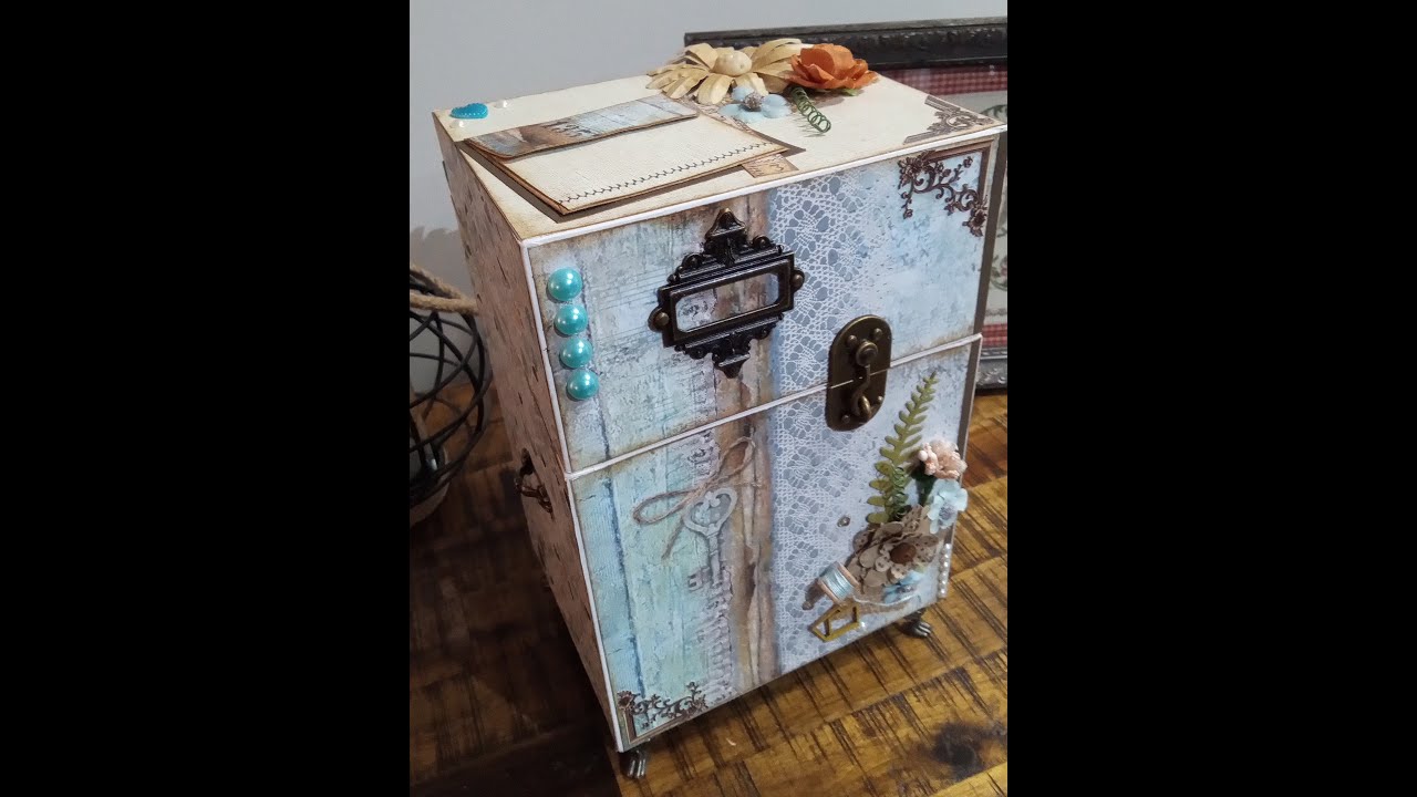 Jolie Boite avec Cartes Pop-ups  | Le Dévoilement | Atelier de Stamperia | Scrapbooking | VENDUE