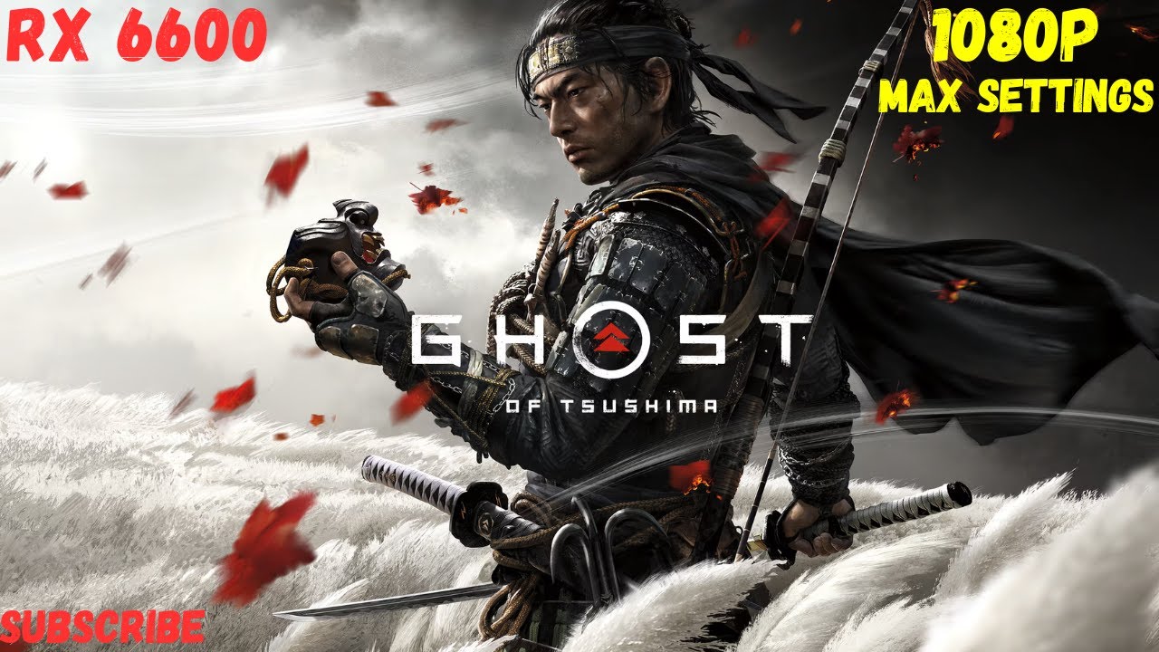 Ghost of Tsushima | 1080p Max Settings | rx 6600 | i5 10400f