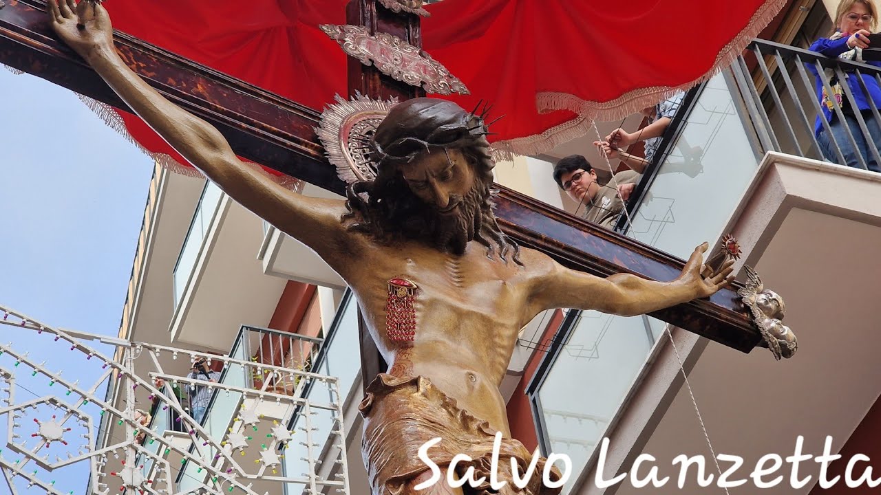 MONREALE (PA) - PROCESSIONE DEL SS. CROCIFISSO (4K) 03/05/2023 (1° PARTE)