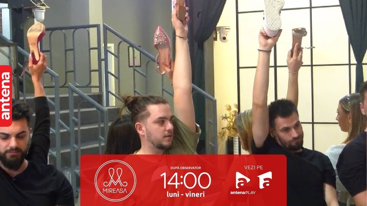 O nouă provocare pentru cuplurile din casa Mireasa: task-ul pantofului!
