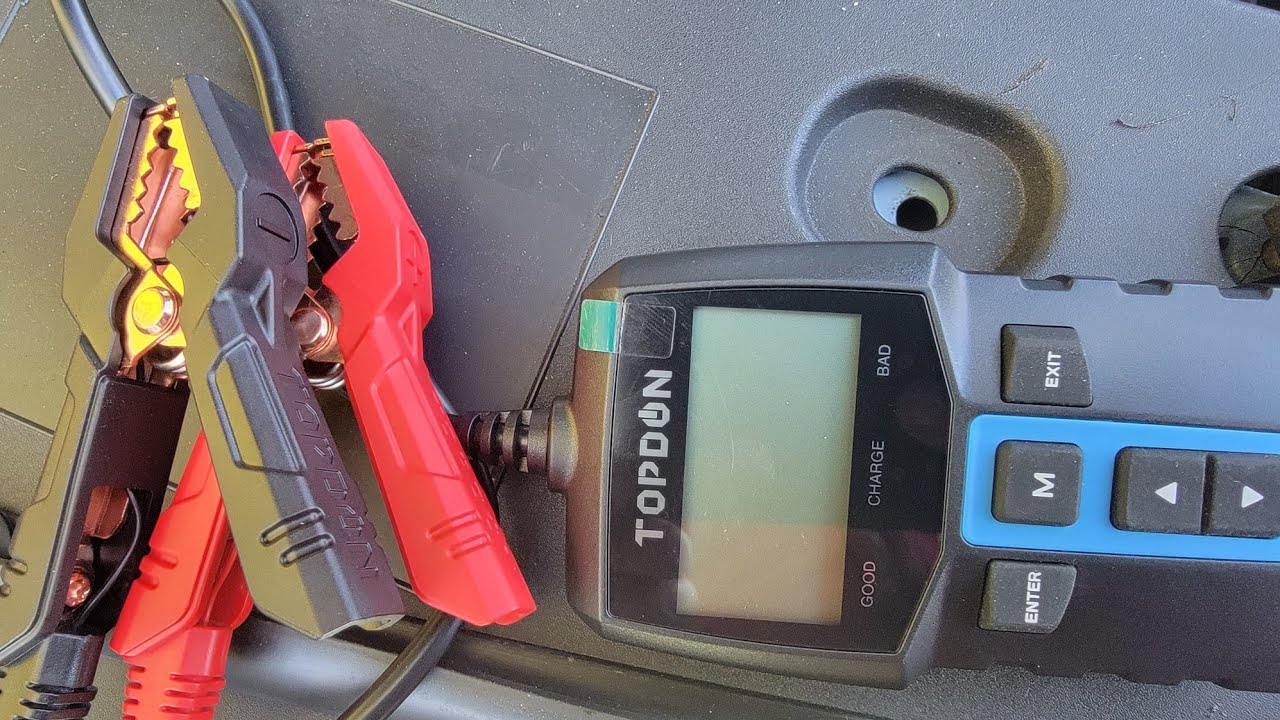 Topdon BT100 Battery Tester Review - Nice Easy Simple - I like this one