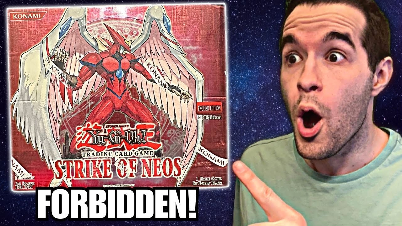 Открытие ЗАПРЕЩЕННОЙ коробки Yugioh от Konami (Strike Of Neos)