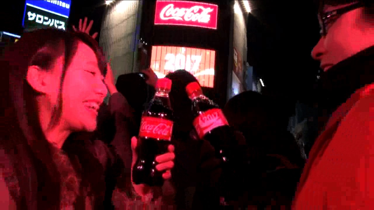 渋谷カウントダウ当日模様