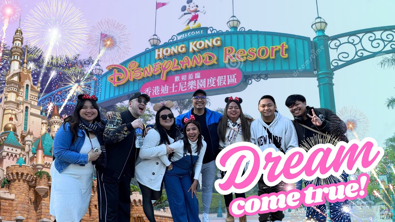 BAKLA NG TAON GOES TO HONGKONG DISNEYLAND😍🇭🇰! (DREAM COME TRUE ANG MGA BAYUT!)