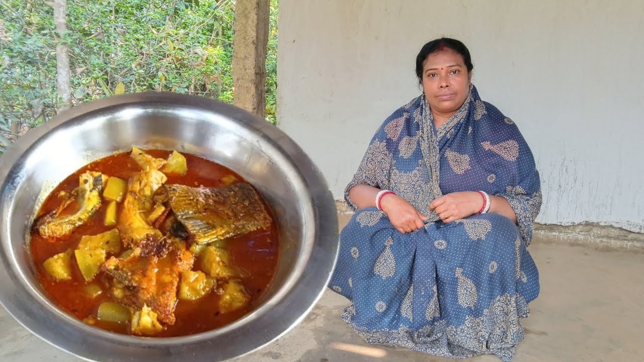 রাধুনী বাটা দিয়ে কচি লাউ দিয়ে কাতলা মাছটা এভাবেই রান্না করলাম