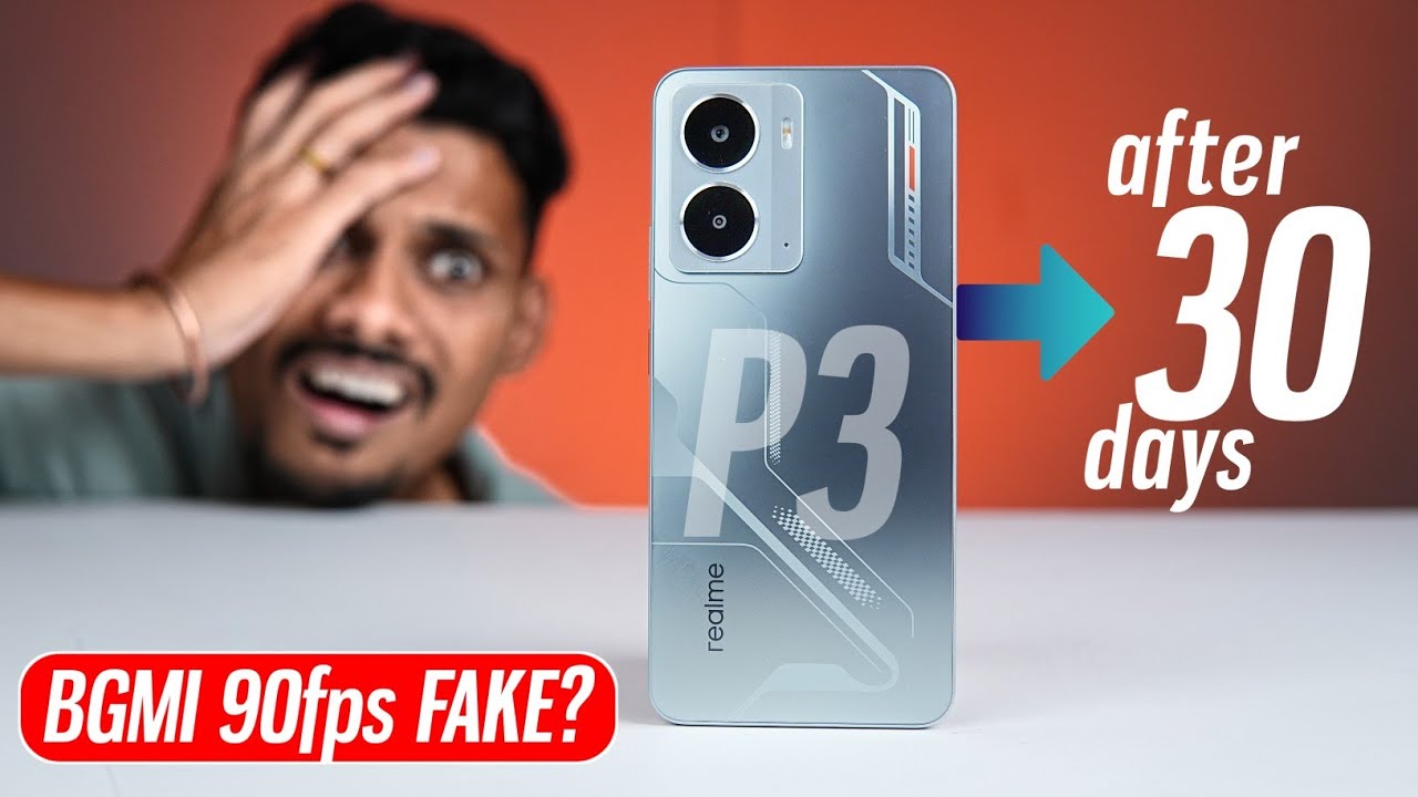 Realme P3 Review after 30 Days - BGMI 90FPS FAKE? & 3 Problems? You Know!