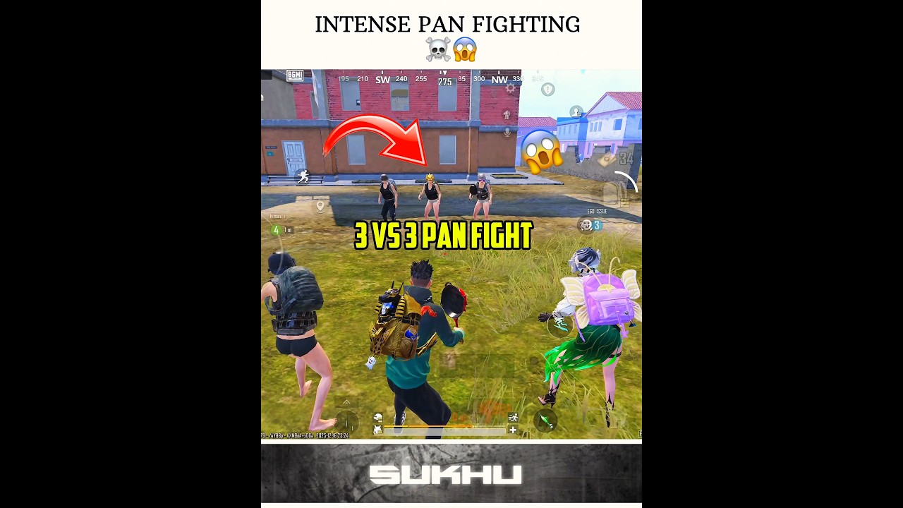 INTENSE PAN FIGHT ☠️😲 #vecna