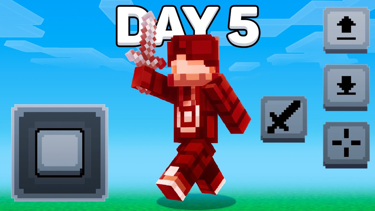 Я ОСВОИЛ новое управление Minecraft на мобильных устройствах за 1 неделю