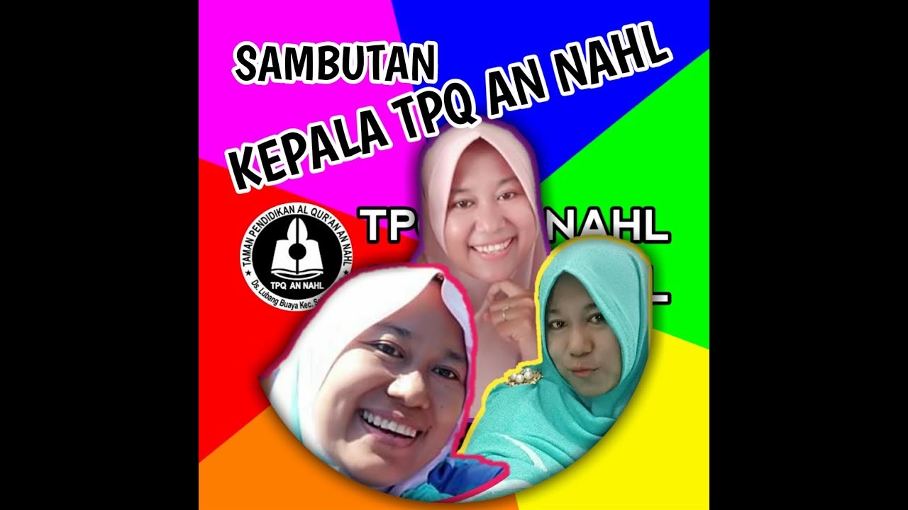 SAMBUTAN KEPALA TPQ AN NAHL DIACARA MAULID NABI MUHAMMAD SAW
