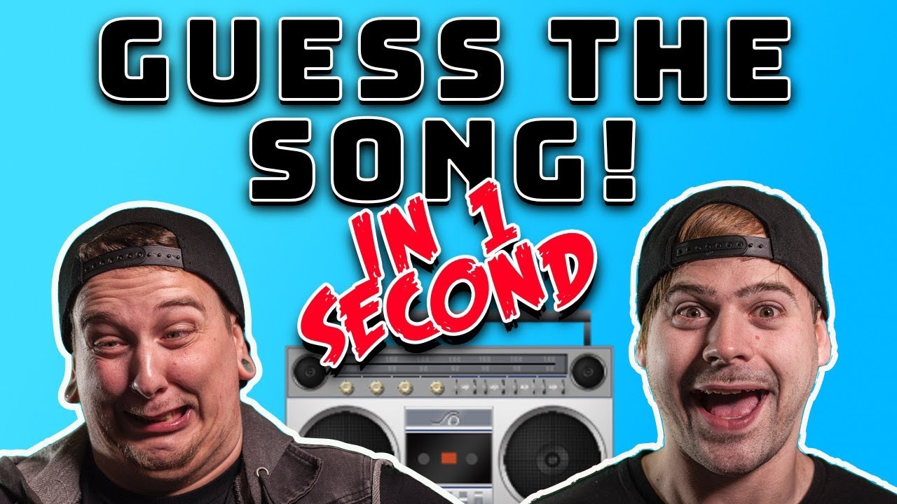 Guess That Song In One Second Challenge!