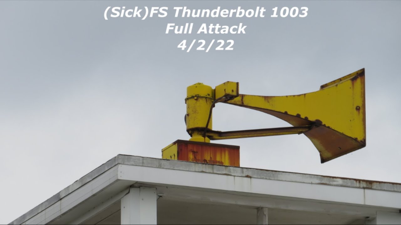 (Sick) Federal Signal Thunderbolt 1003 | Hastings, MI | Full Attack | 4/2/22
