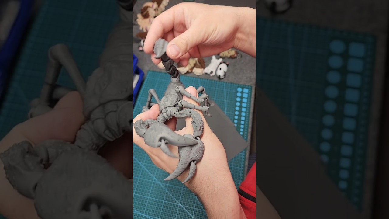 Mamy tu miłośnik&oacute;w skorpion&oacute;w? 🤔 🦂 😱#jmnproject #wydruk3d #pomyslnaprezent #upominki #satysfying