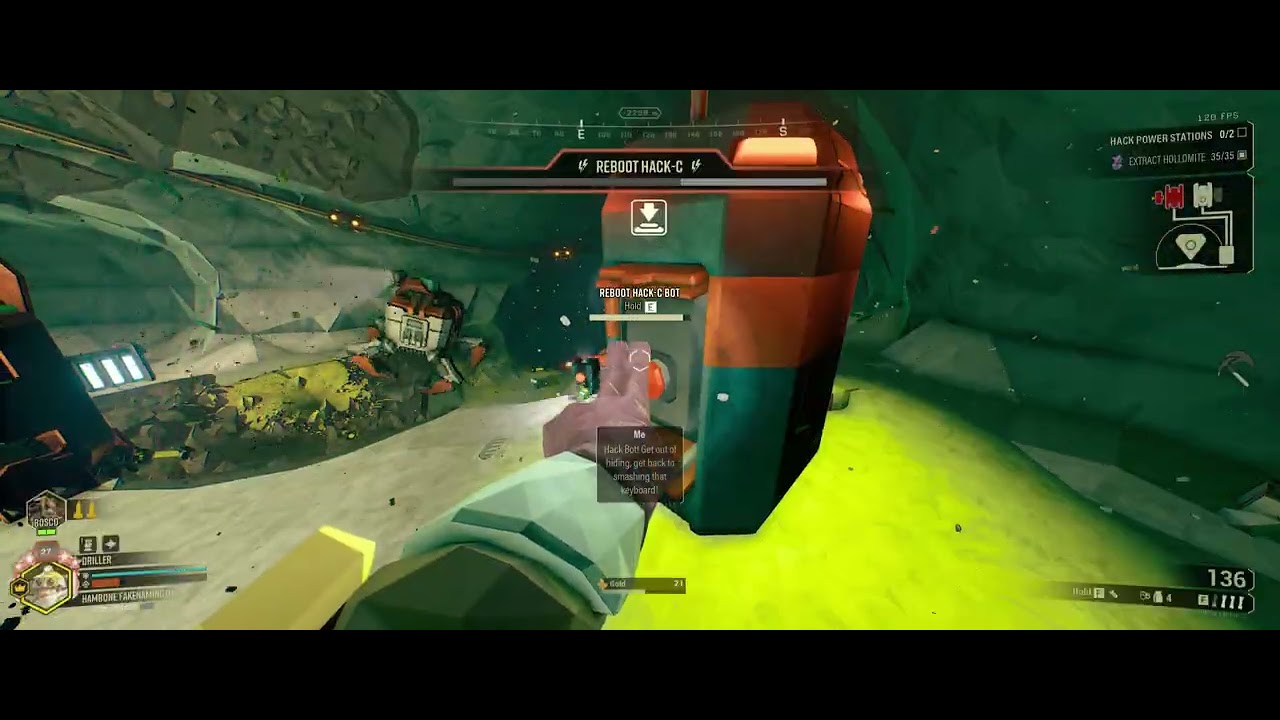 Haz 5 Industrial Sabotage as Driller