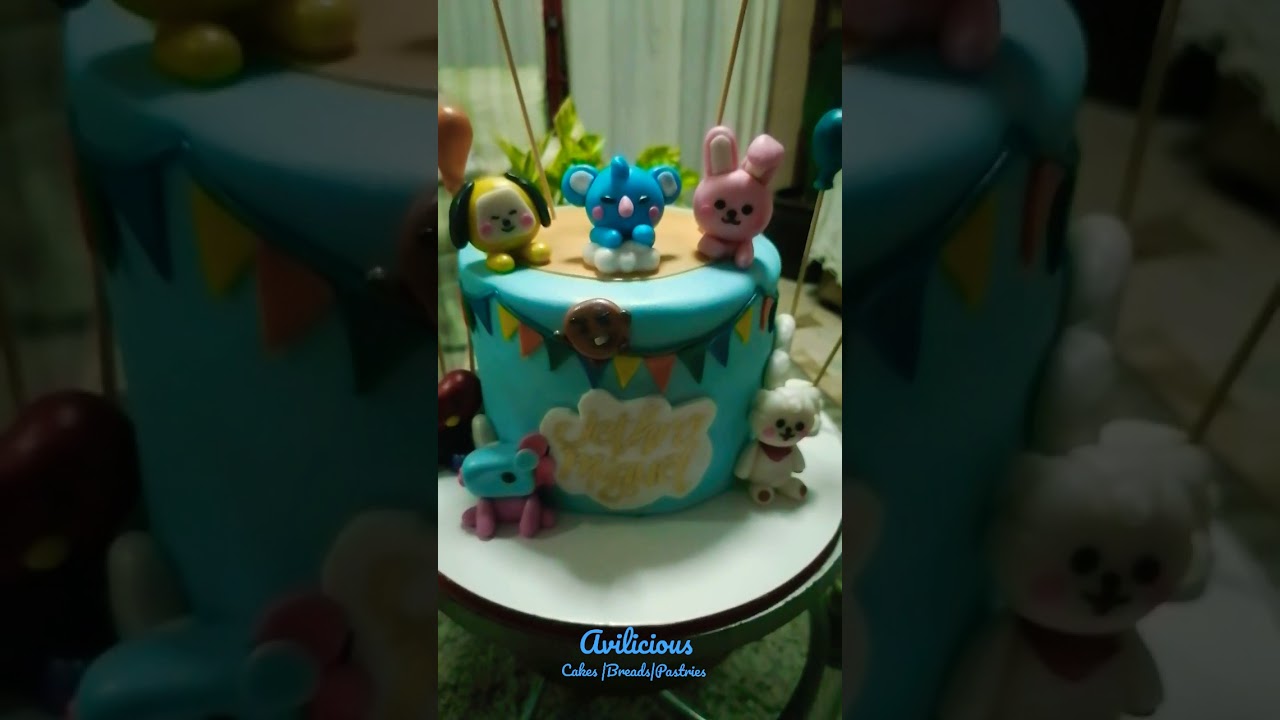 BT21 Cake #BTS #BT21 #avilicious #cakesonyoutube