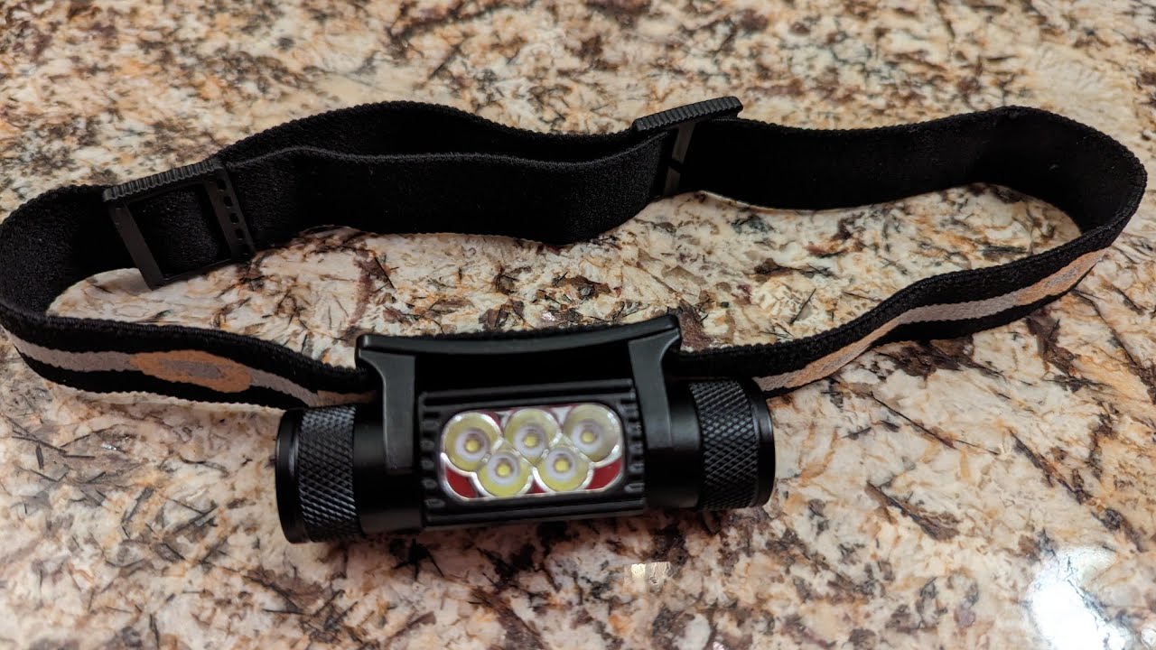 Sofirn H05a headlamp beamshots