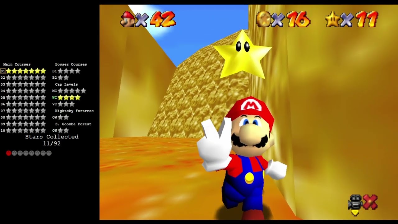 SM64 LentiLevels Playthrough