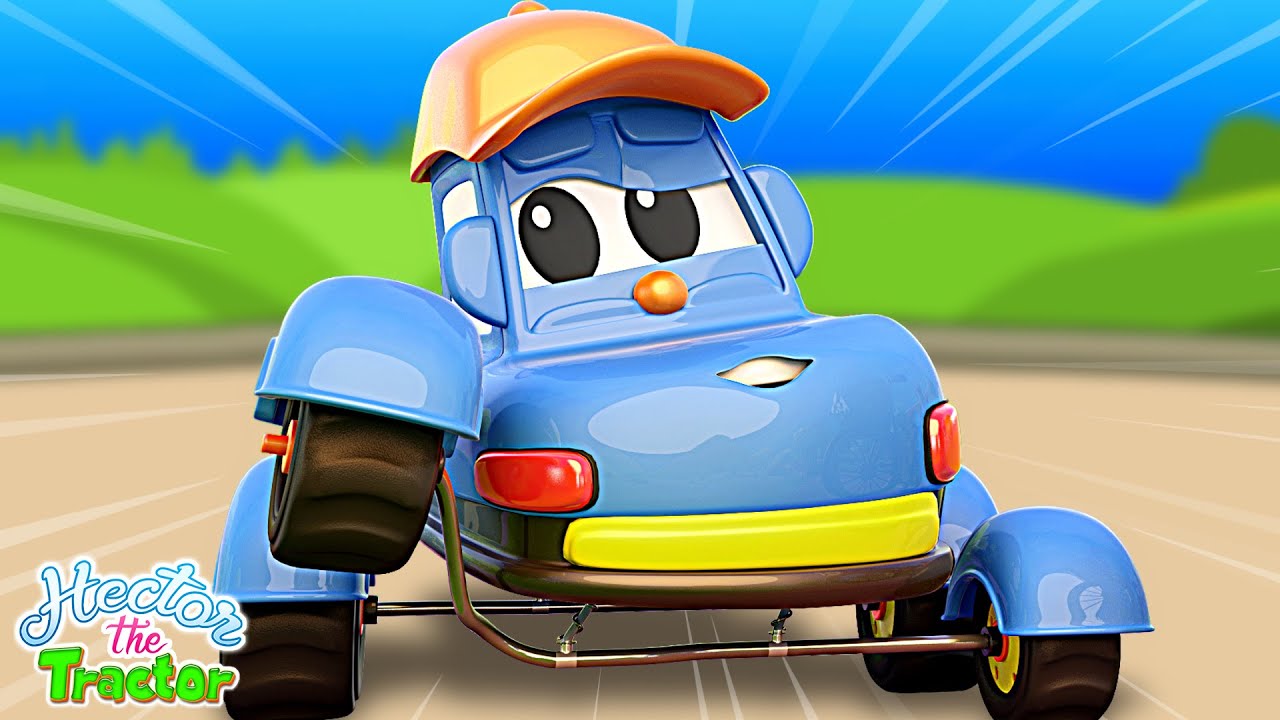 If You Are Happy and You Know It, #HectorTheTractor Cartoon Songs for Babies