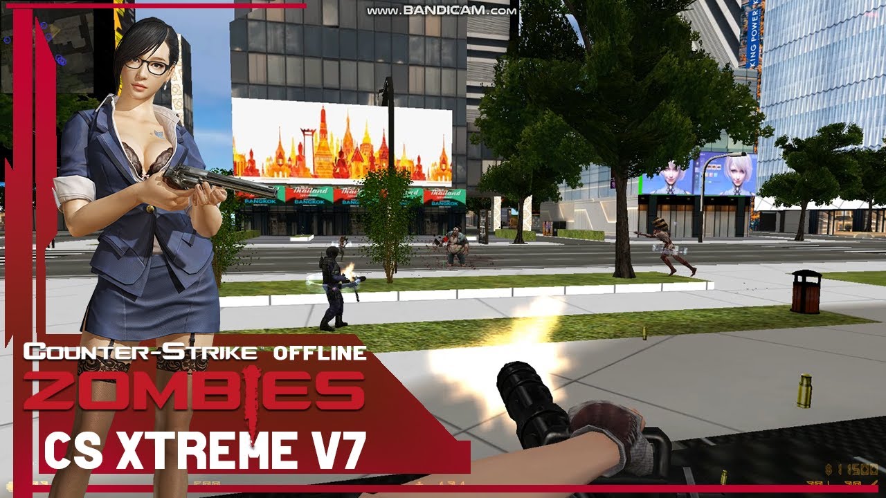 Counter-Strike CS Xtreme V7 Zombie Union / BigCity_Bangkok_City / Gameplay [ EP 45 ]