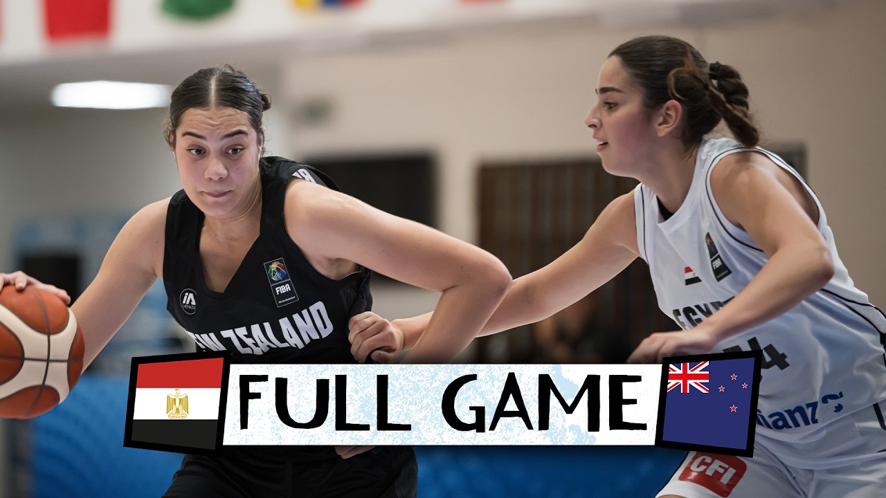 Egypt v New Zealand | Full Basketball Game | FIBA U17 Women's Basketball World Cup 2026
