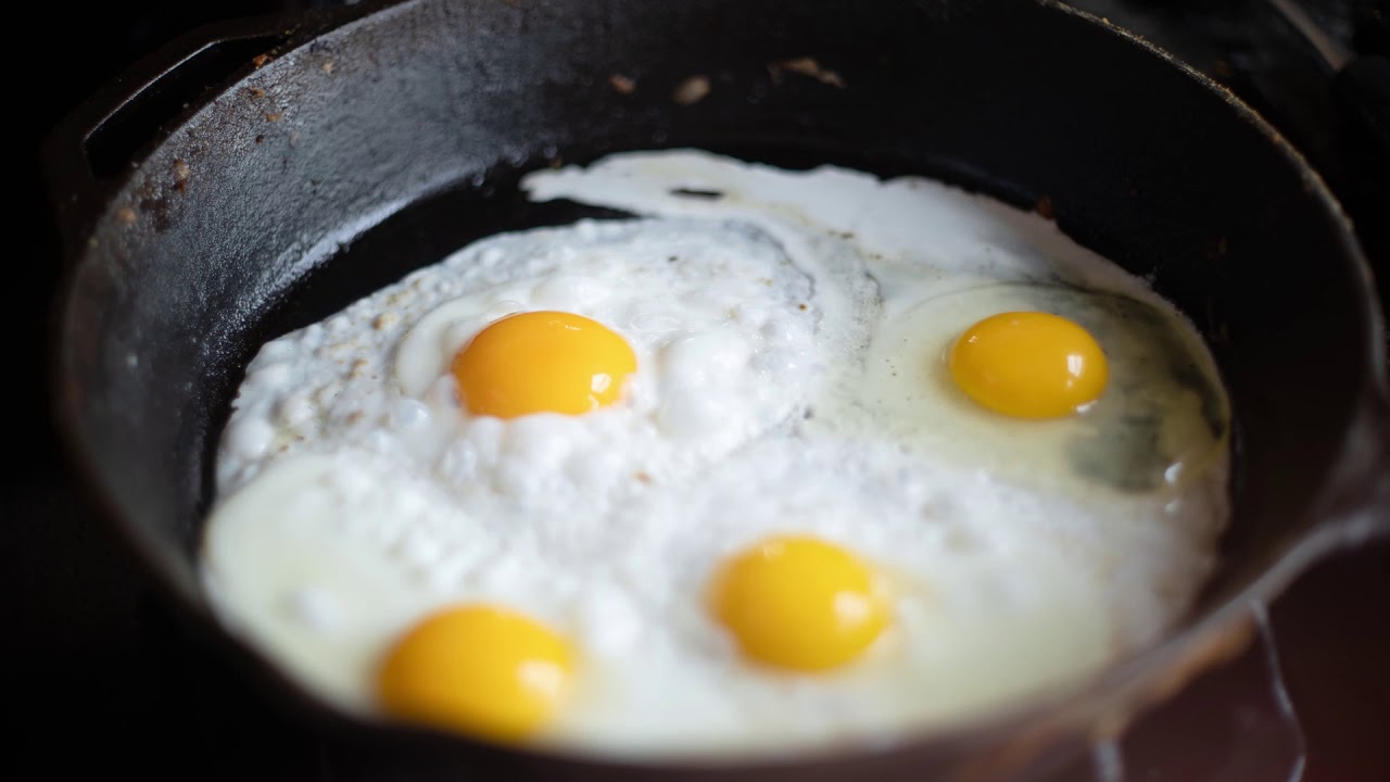 3 HOURS of Frying Eggs Sounds - Frying Sound Effect - Immersive Soundscape (High-Quality Audio)