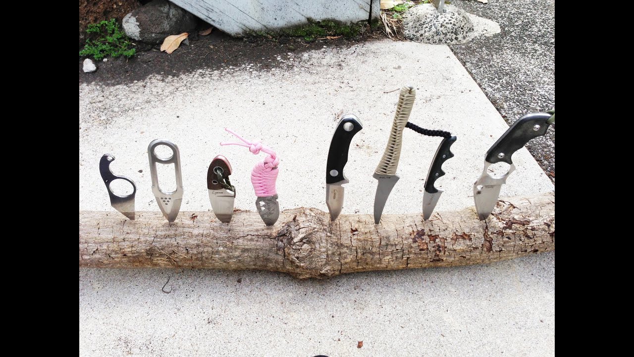Neck Knife Collection