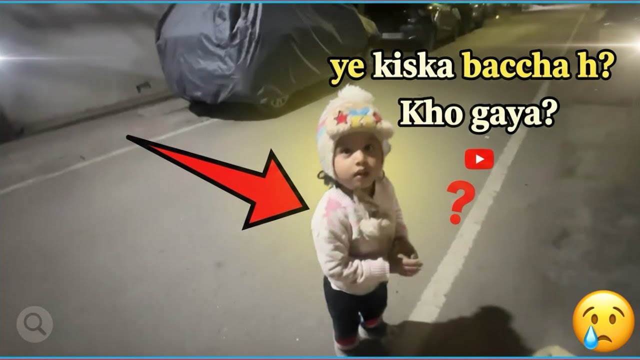 Kisi ka Baccha kho gaya tha, kutte katne vale the usko 😢