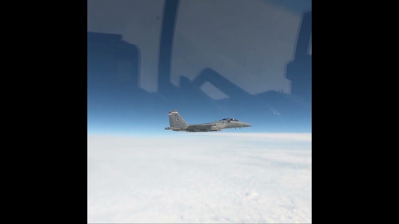 F-15 Supersonic Fighter Jet Capabilities #jetpower #military #aviation