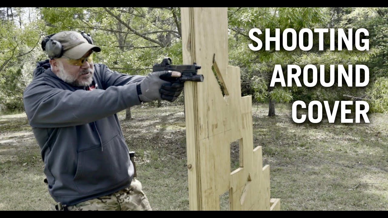 Shooting Around Cover with a Pistol