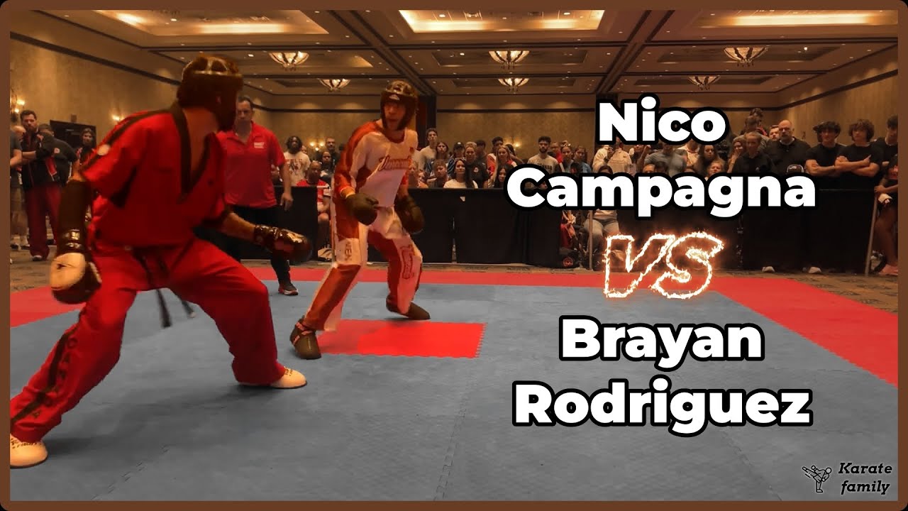 Nico Campagna (Canada) VS Brayan Rodriguez (Venezuela)  Finals Point Fighting - WKC Worlds 2023