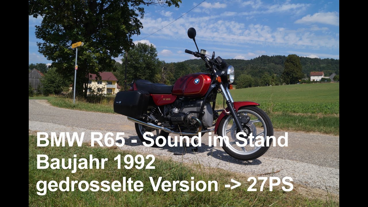 BMW R65 Sound - BJ 1992