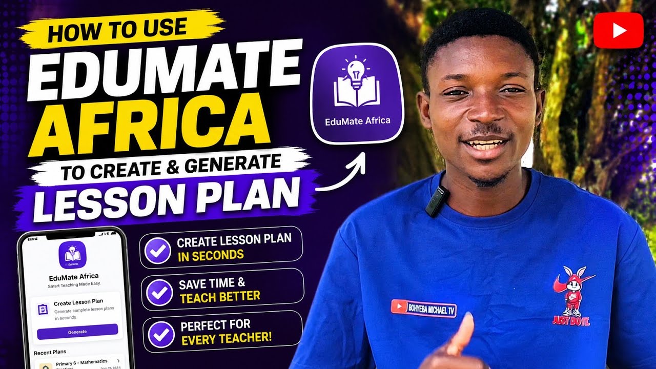 How to Use EduMate Africa to Create Lesson Plans | Step-by-Step Tutorial @EduMateGH