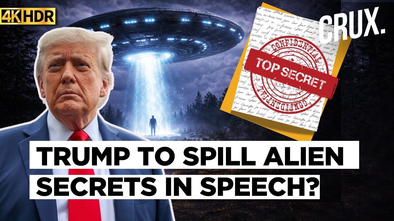 Trump Orders Release of ‘Alien-UFO Files’, Claims Obama Leaked Classified Secrets | 4K