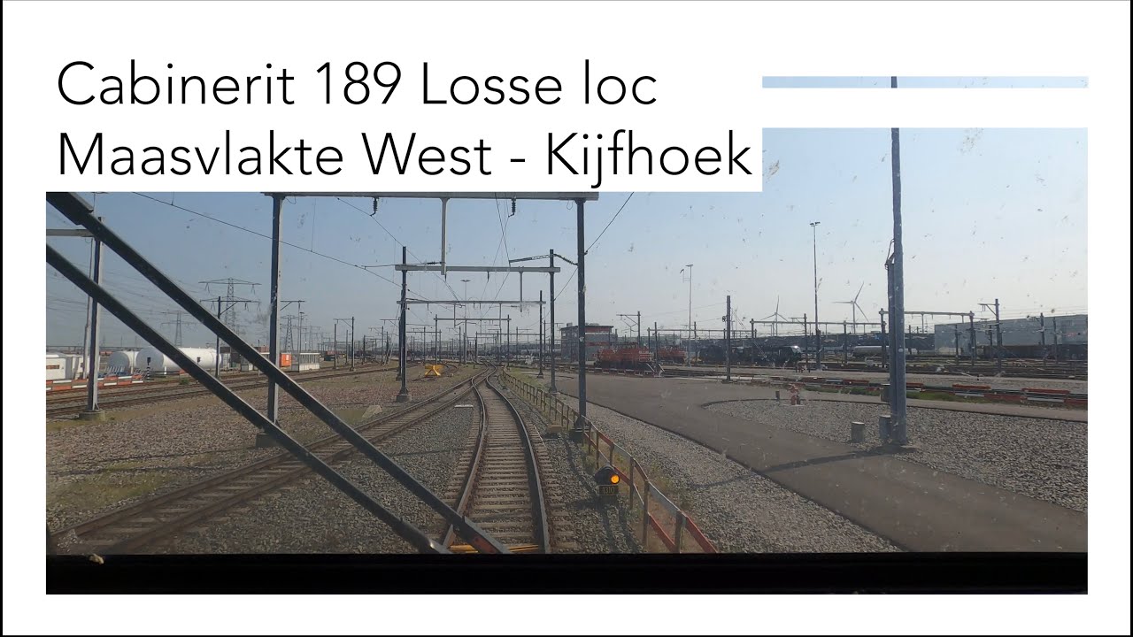 [4K] Cabinerit Maasvlakte West naar Kijfhoek