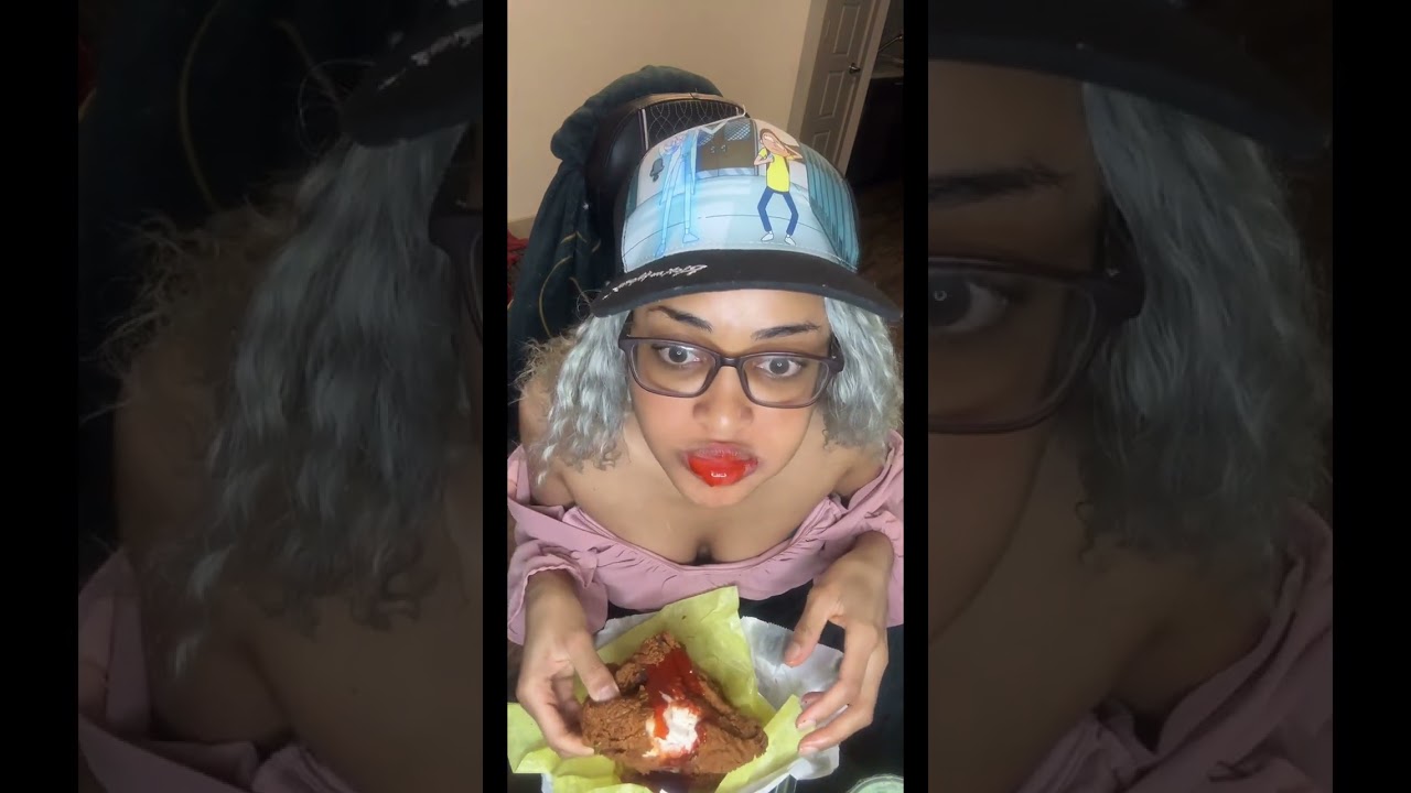 Louisiana famous fried chicken Mukbang ￼