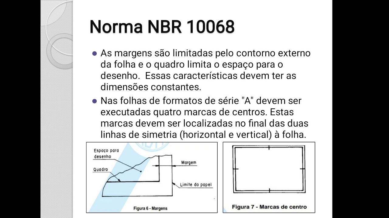 Trabalho de Desenho Aplicado: Norma NBR 10068 | UNIFEI 2020