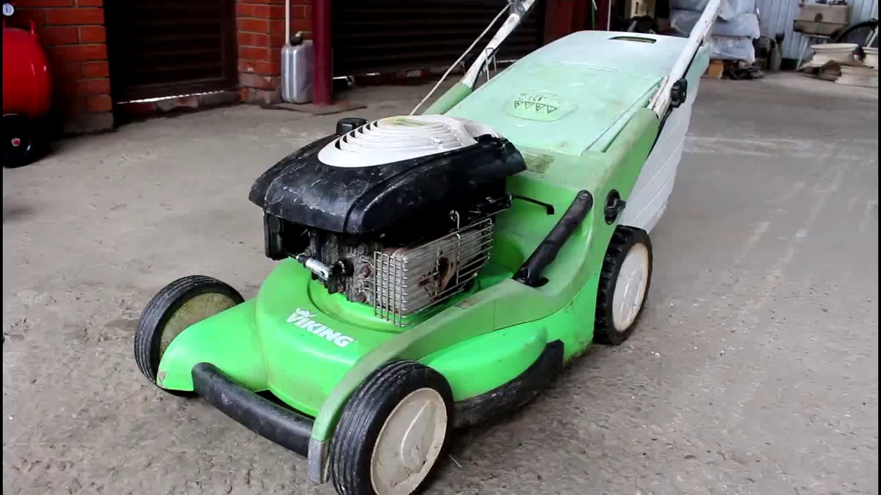Газонокосилка VIKING MB 650 V поломка впускного коллектора