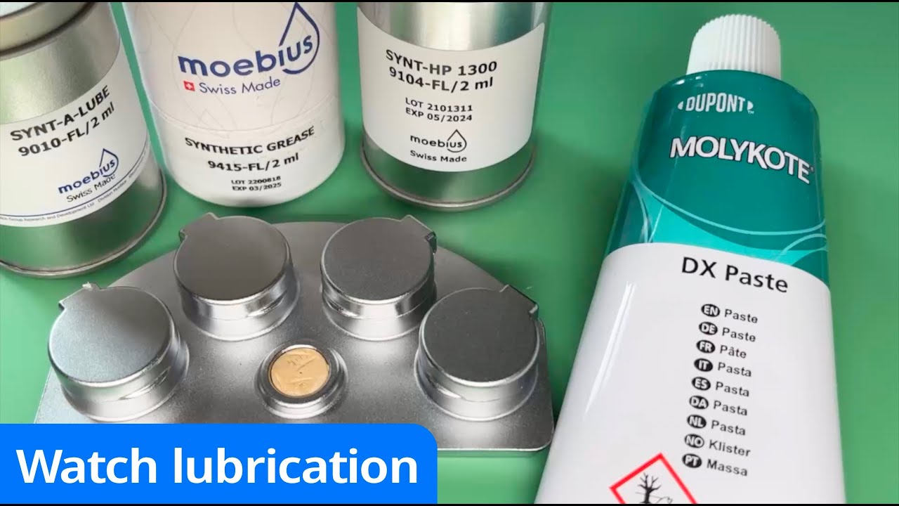 Watch lubrication: what products I use and how I prepare my oil cups [ASMR]