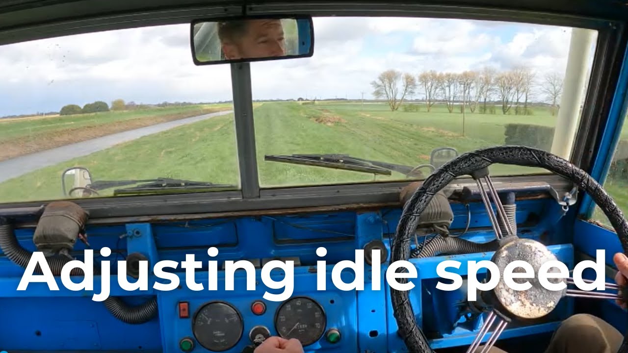 Land Rover Series 2 — регулировка холостого хода (и другие проблемы!).
