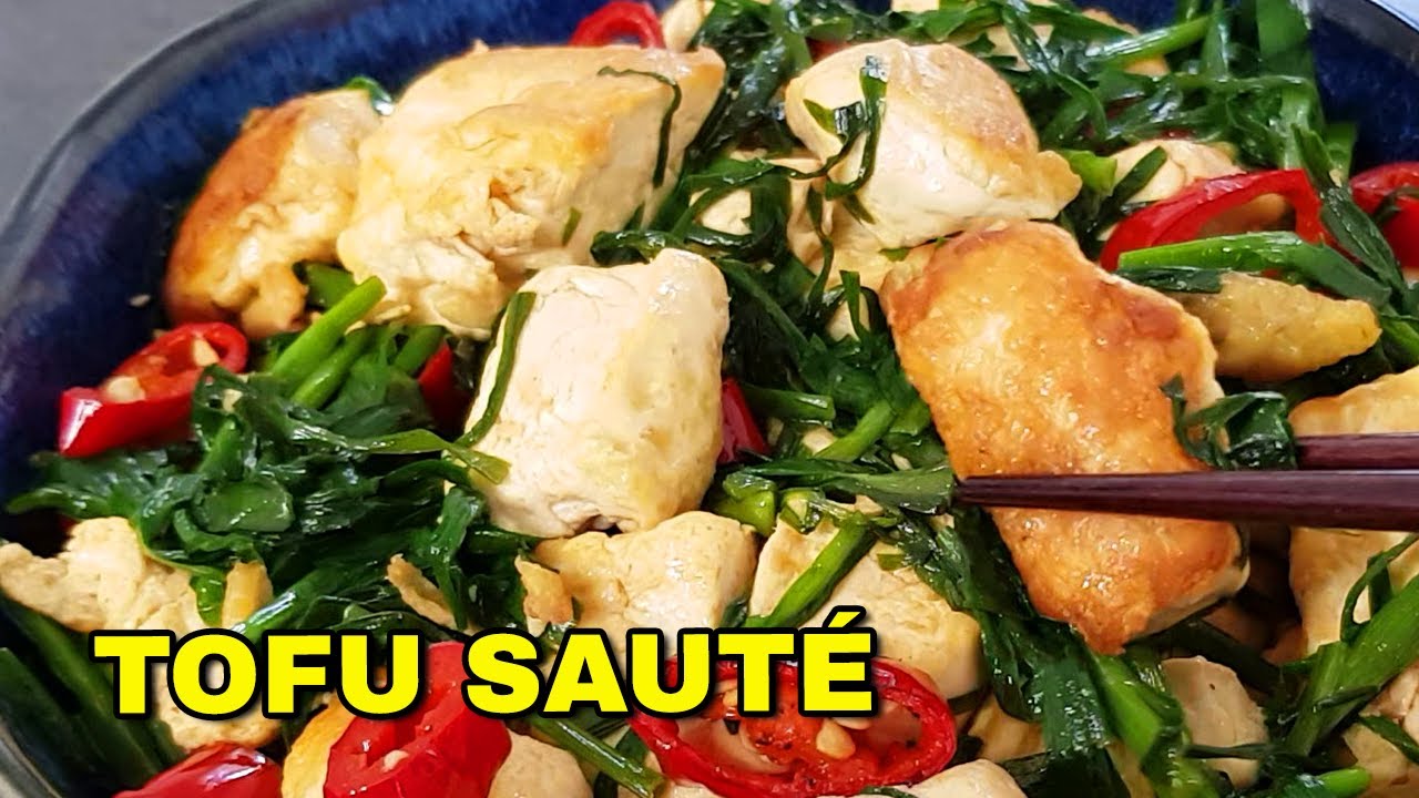 RECETTE TOFU SAUTÉ : Comment préparer le tofu facile et rapide?