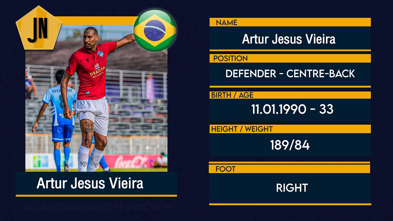 Artur Jesus Vieira &bull; Dragon Pathumwan Kanchanaburi F.C. &bull; Highlights &bull; 2022 - 2023