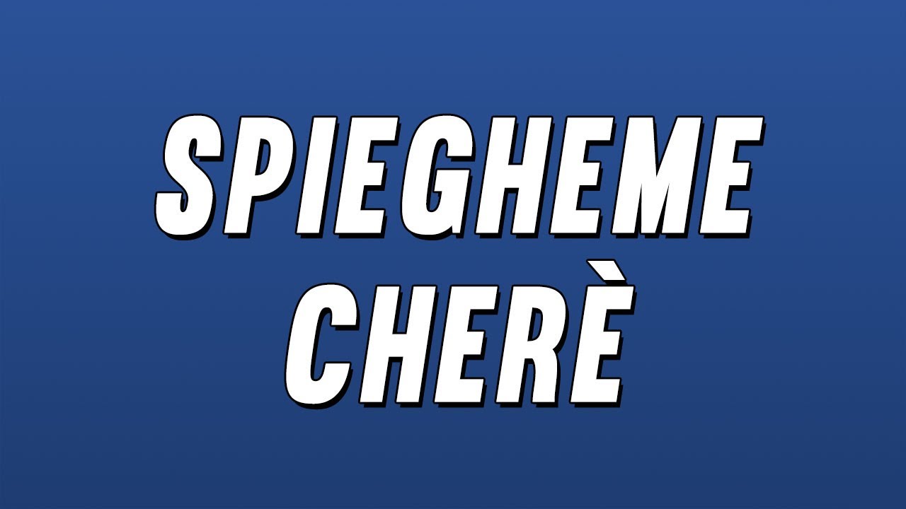 Gigi D’Alessio - Spiegheme cherè (Testo)