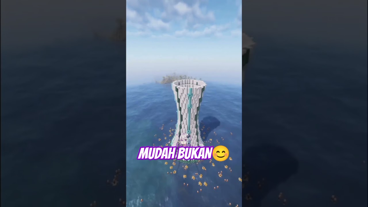 Ide bangunan untuk pemula #minecraft