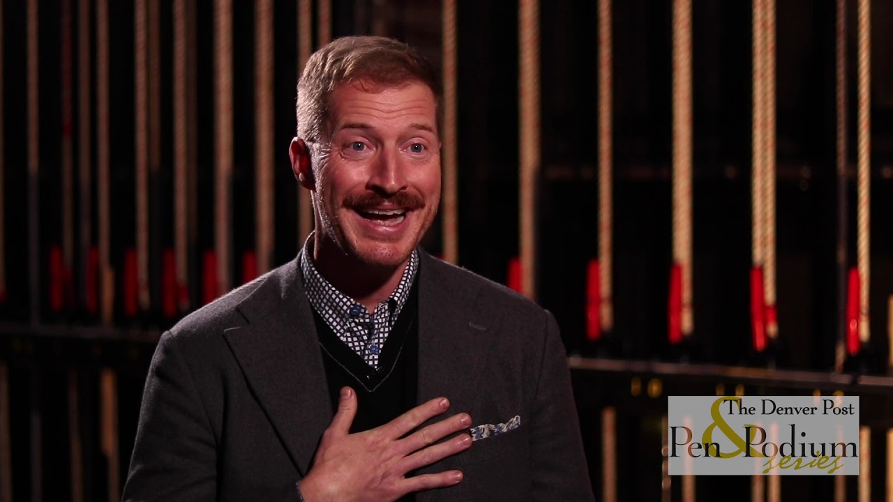 Back Stage at Pen & Podium - Andrew Sean Greer