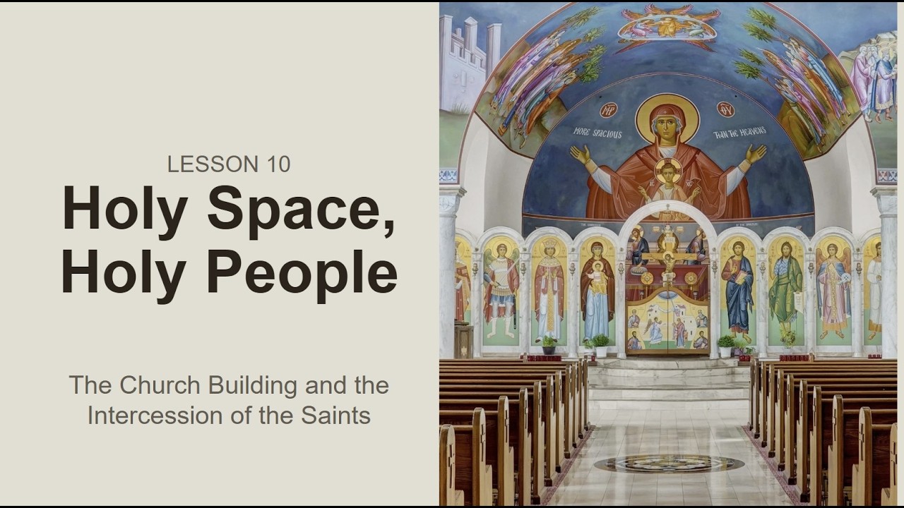 Lesson 10 - Holy Space, Holy People
