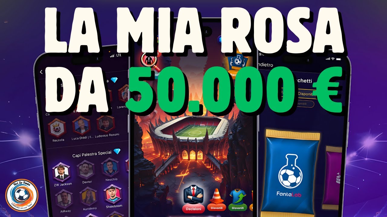 Come VINCERE 50.000 &euro; al NUOVO Fantacalcio Manageriale | La Mia Strategia per FANTALAB MANAGER