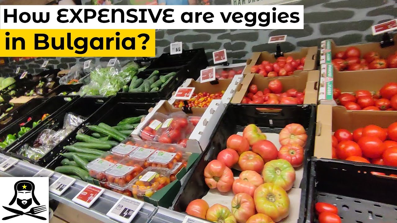 What is the Cost FOOD in Bulgaria, Eastern Europe (vegetable edition)