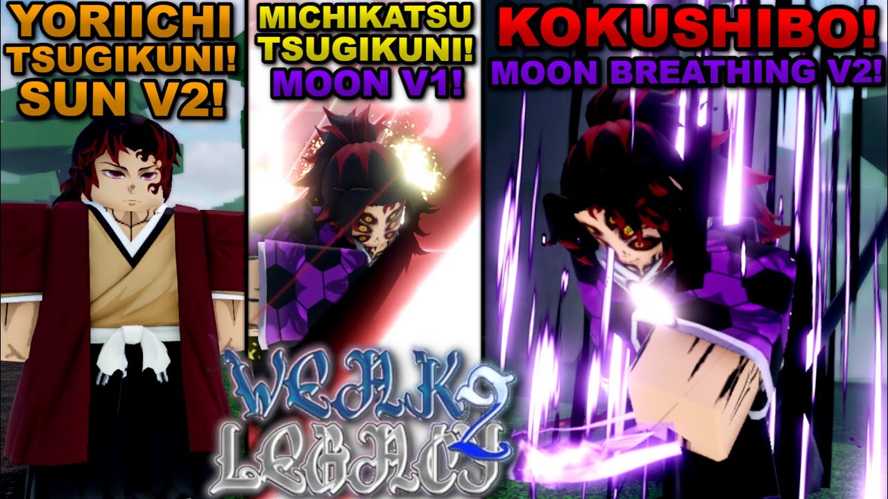 Становление Кокушибо и разблокировка Moon Breathing v2 в Roblox Weak Legacy 2... Вот что произошло!