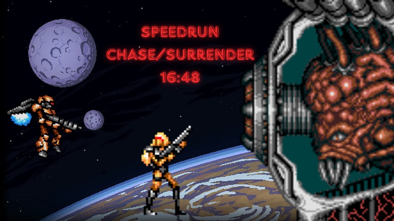 [Former WR] [Speedrun] Contra Hard Corps (J) Sheena Chase/Surrender in 16:48